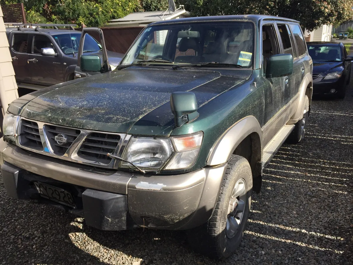 Nissan ready for removal by Cash for Cars Nelson